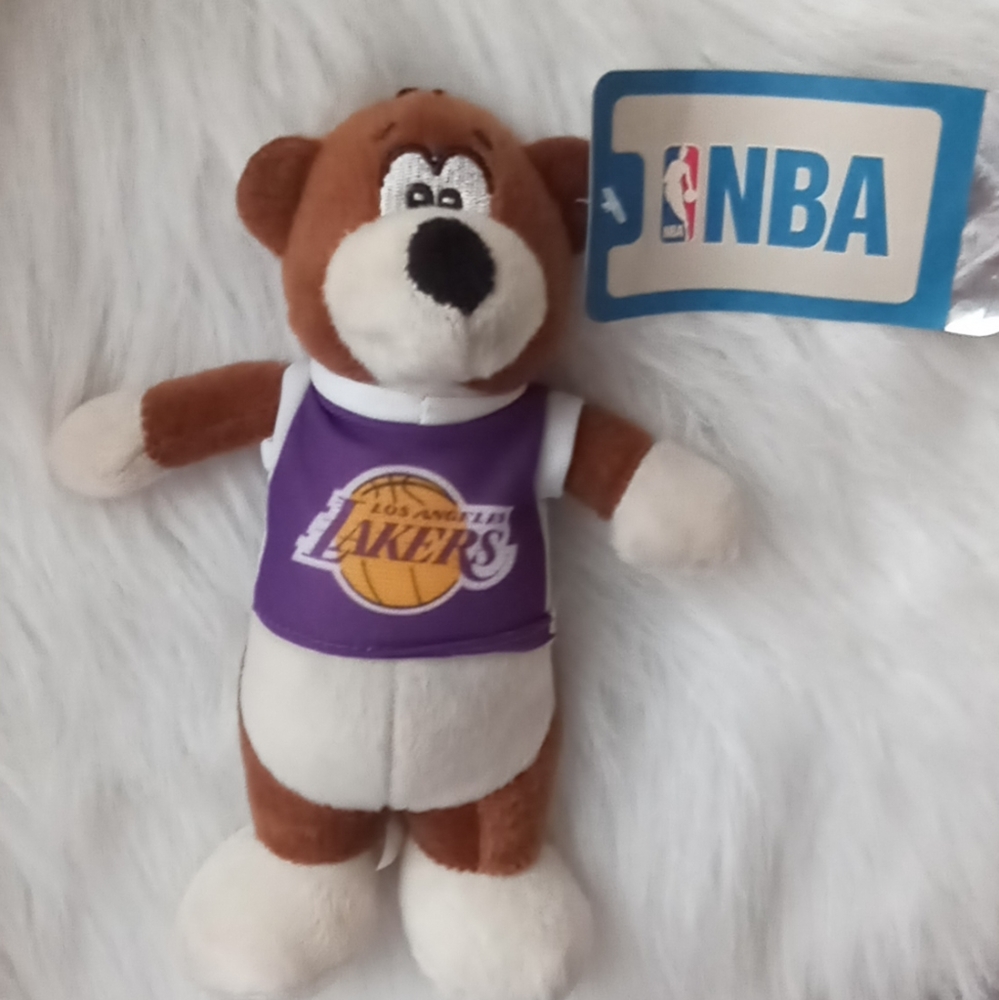 NBA Lakers Stuffed Teddy Bear